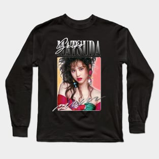 Seiko Matsuda - - Retro 80s Fan Design Long Sleeve T-Shirt